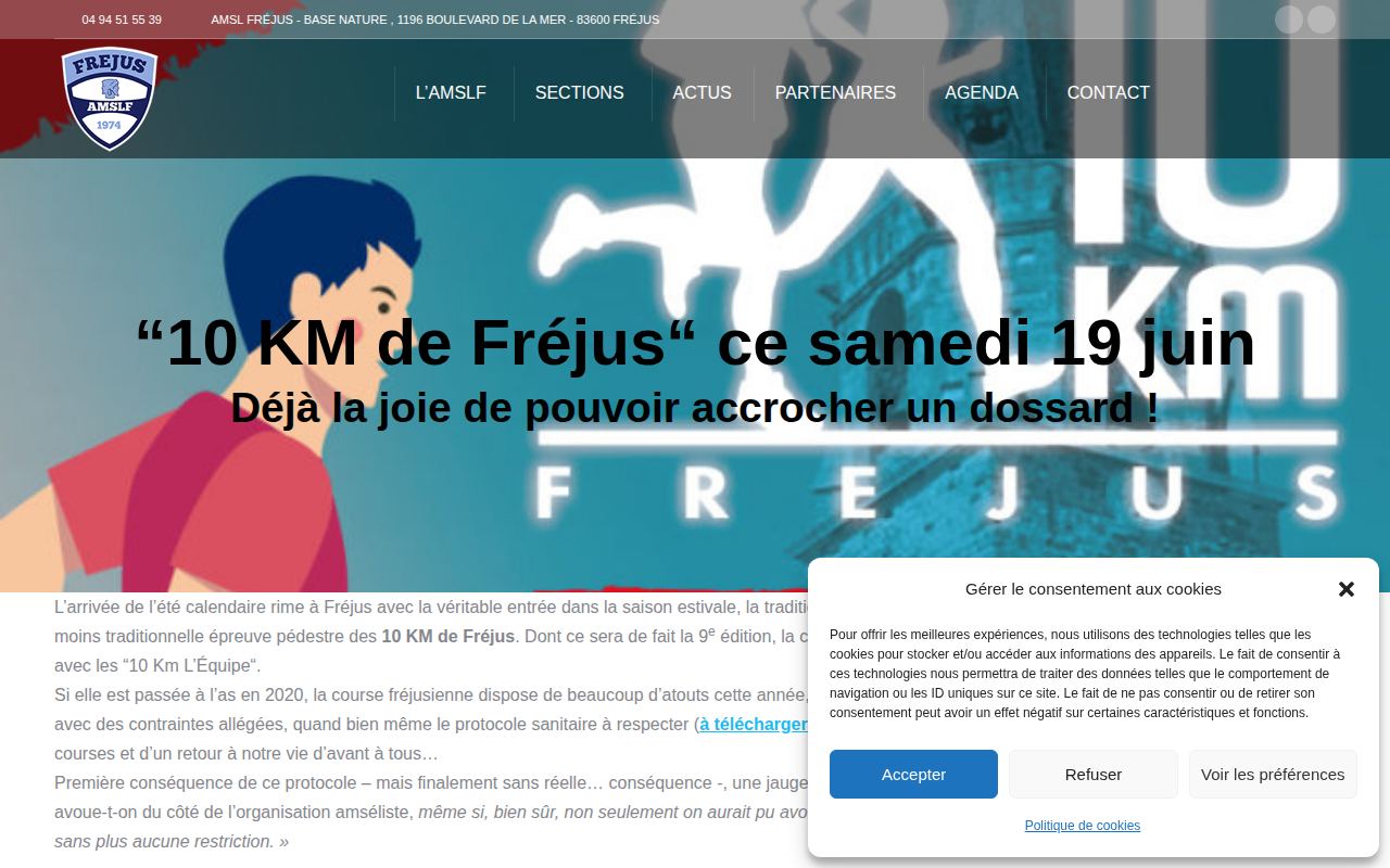 10 km de Fréjus