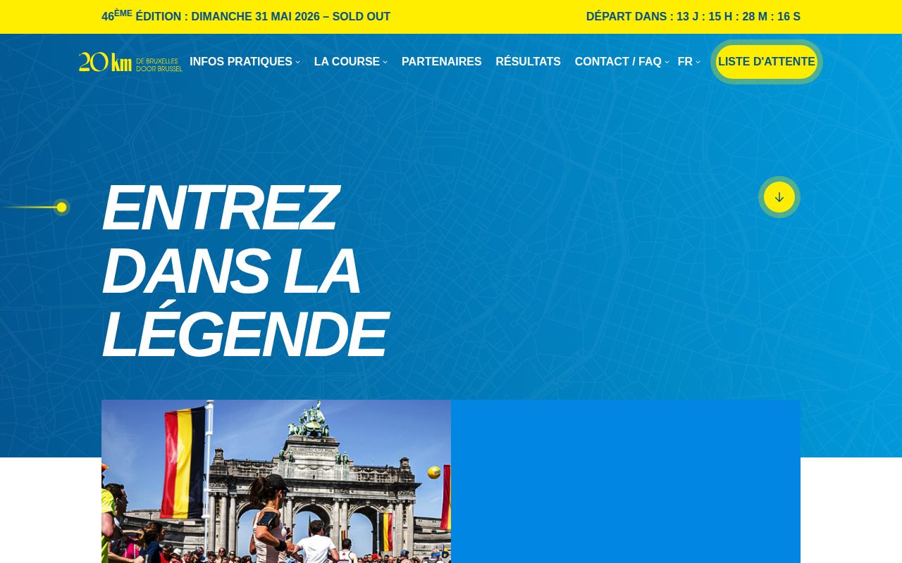 20 km de Bruxelles