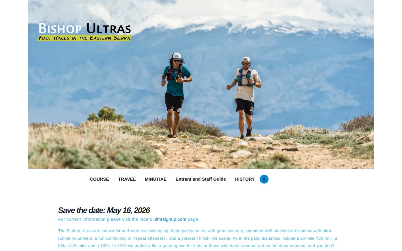 Bishop High Sierra Ultras