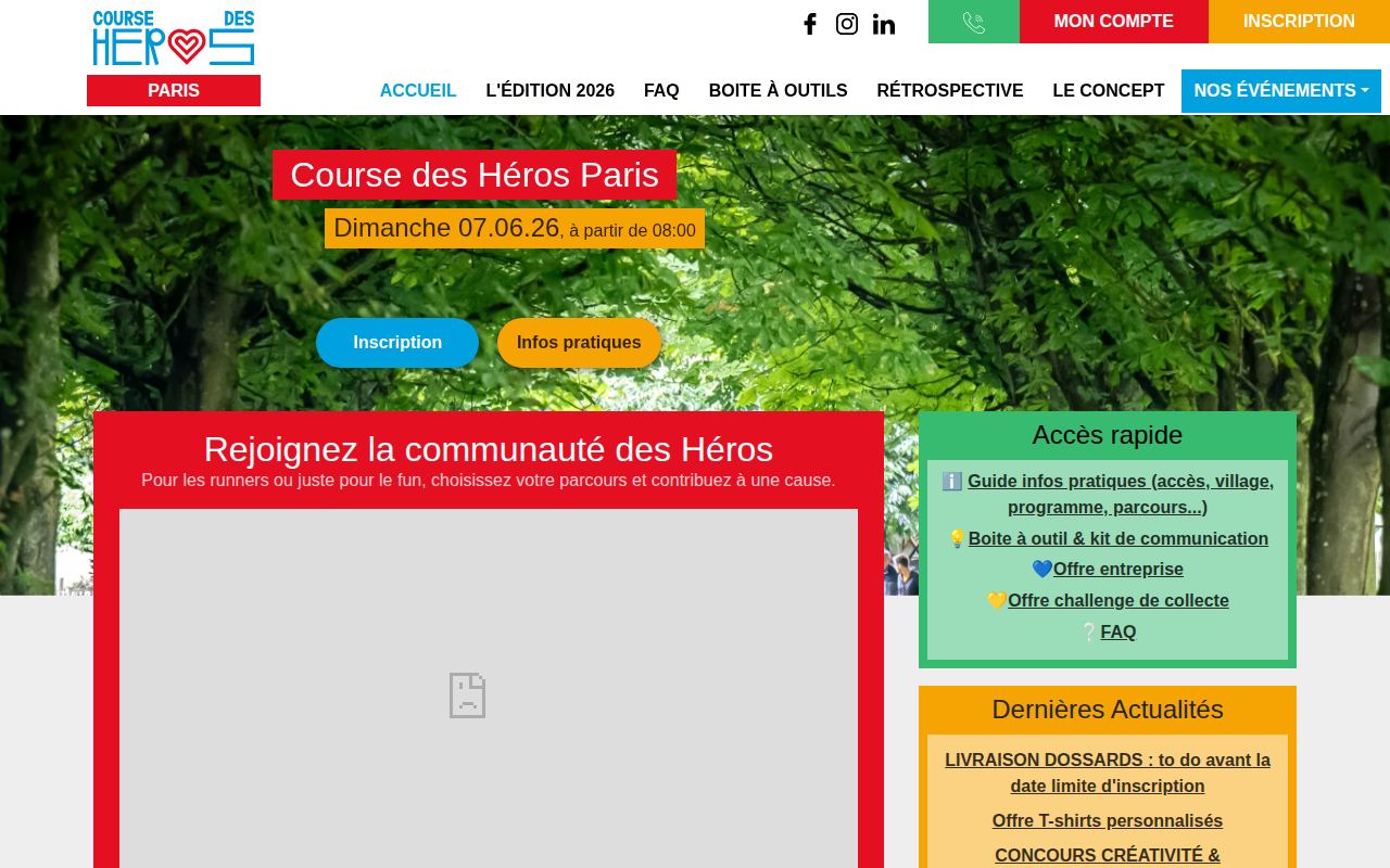 Course des Héros Paris Afterwork