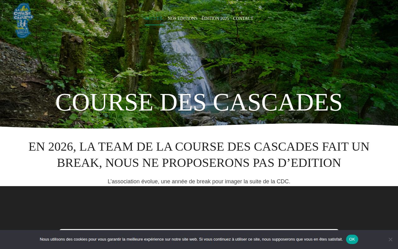 Courses des Cascades de l'Alloix