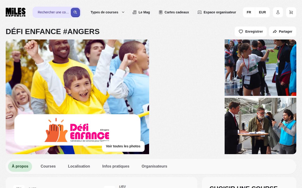Défi Enfance d'Angers