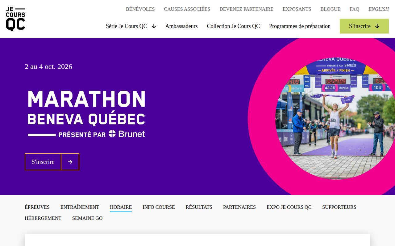 Demi Marathon Quebec