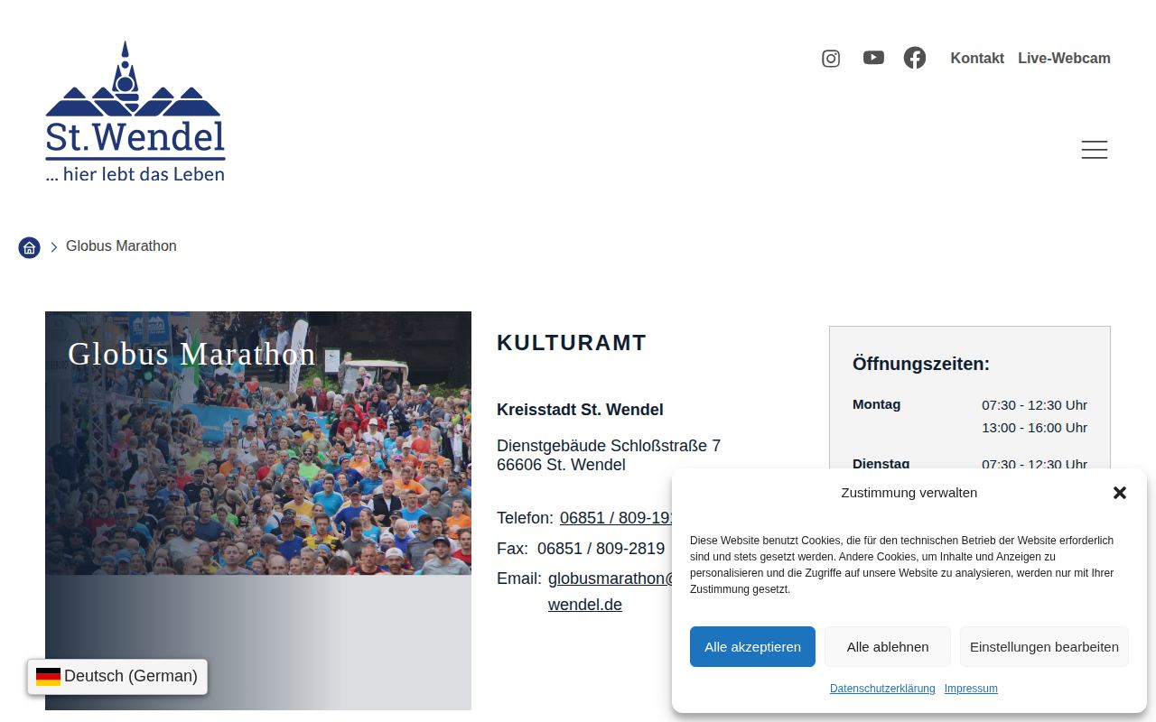 Globus Marathon St. Wendel