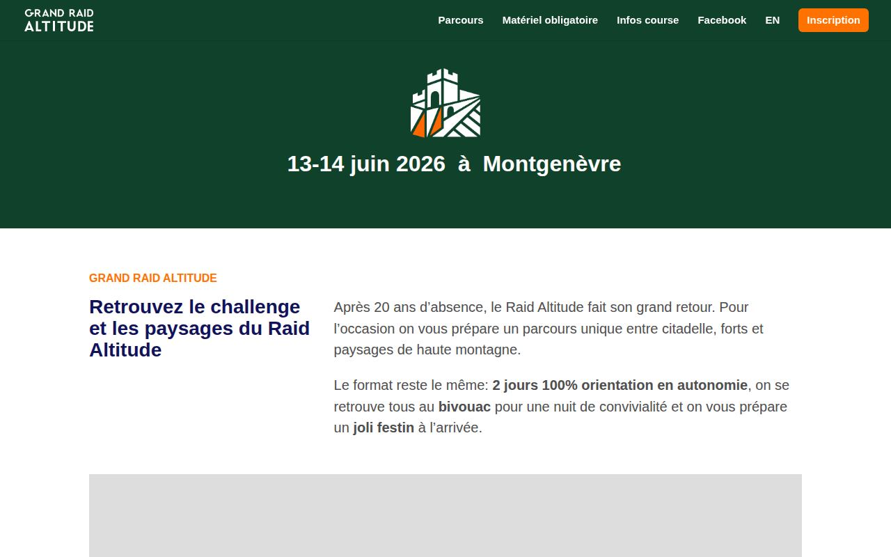 Grand Raid Altitude