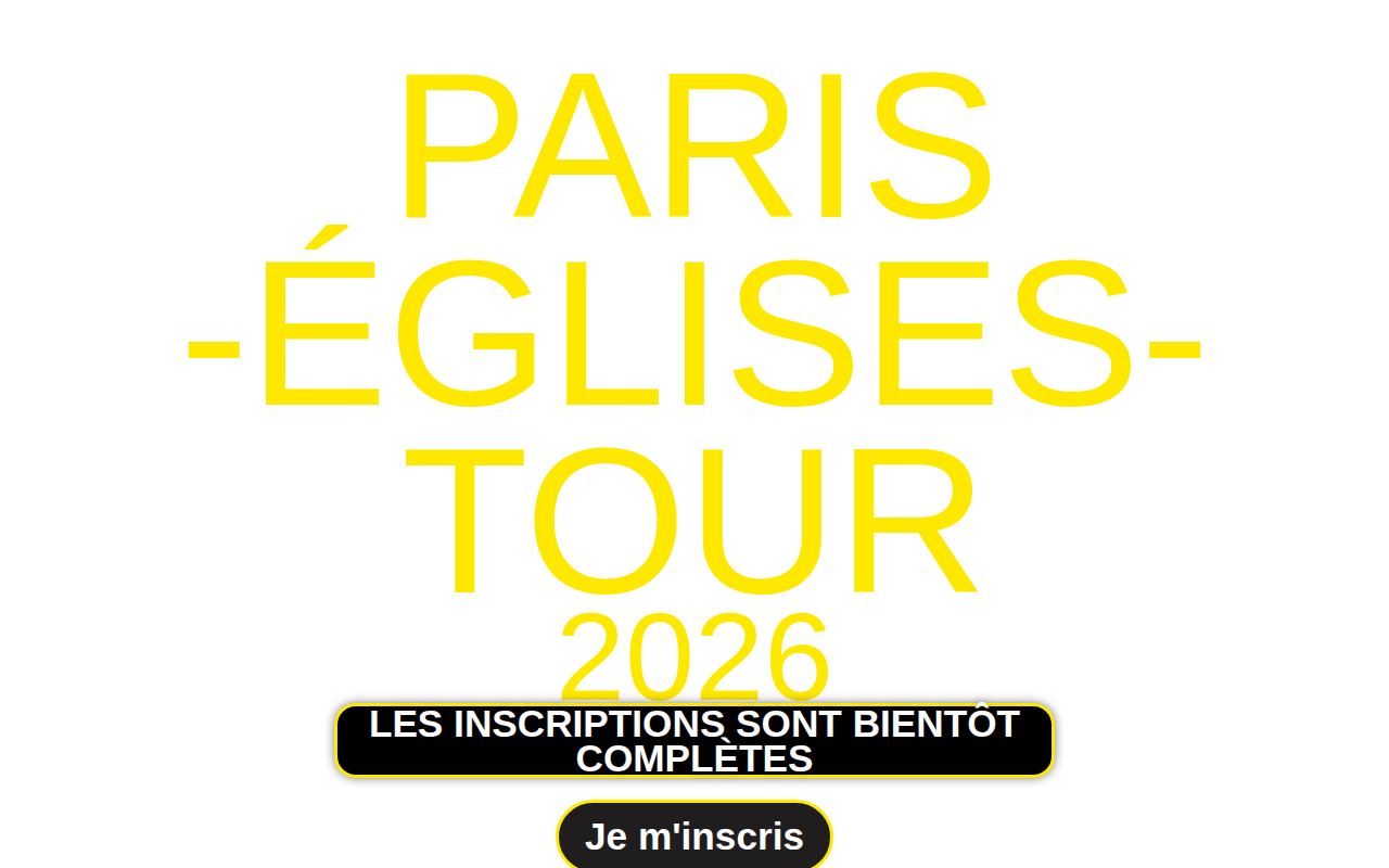 HOLY GAMES 10 KM - Paris Eglises Tour