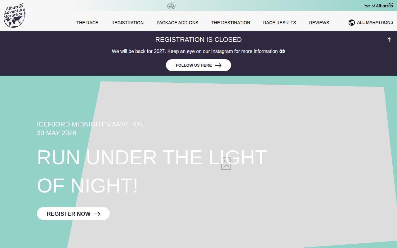 Icefjord Midnight Marathon