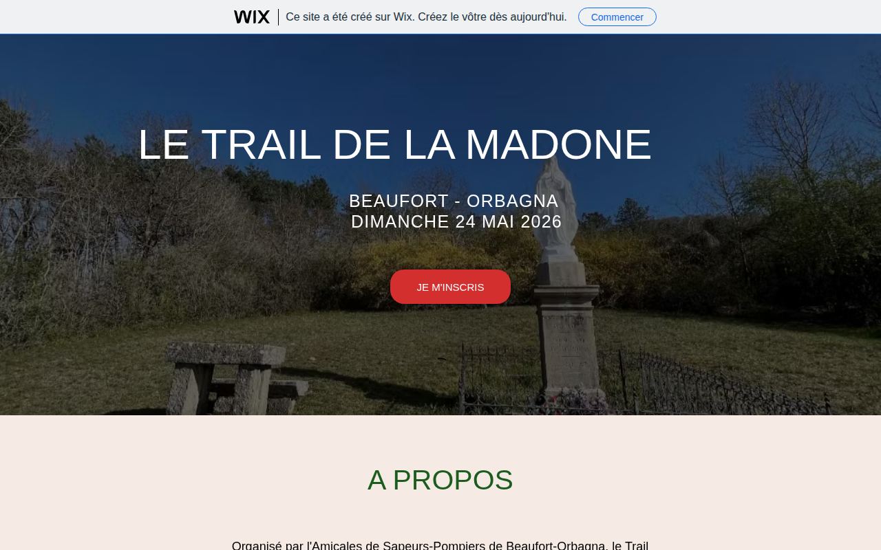 Le Trail de la Madone
