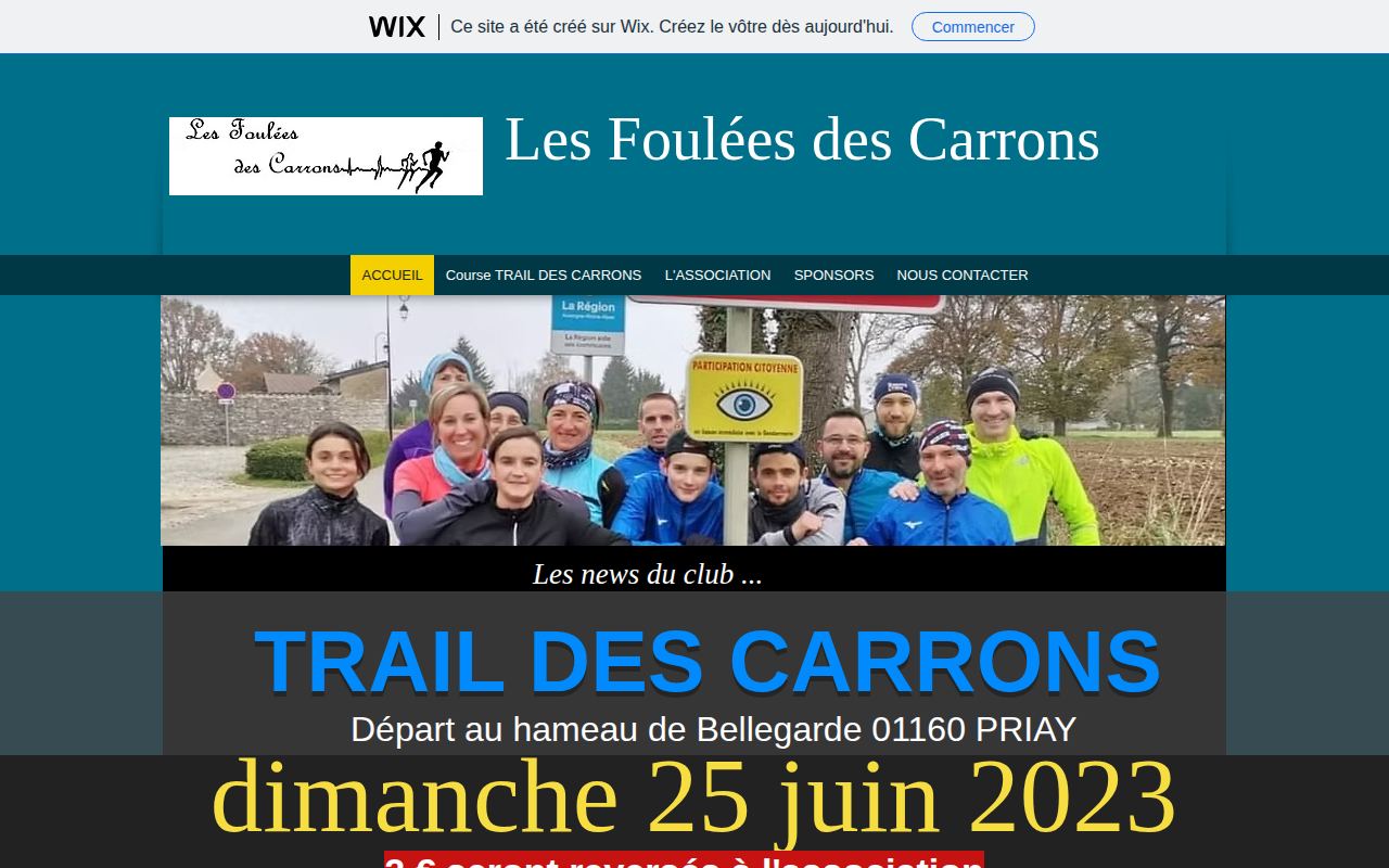 Le Trail des Carrons