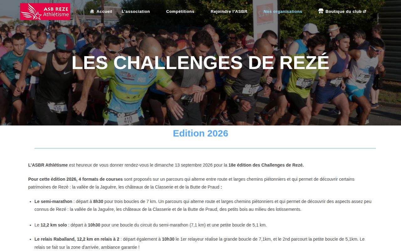 Les Challenges de Rezé