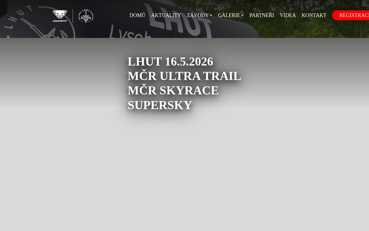 LHUT - Lysohorský UltraTrail
