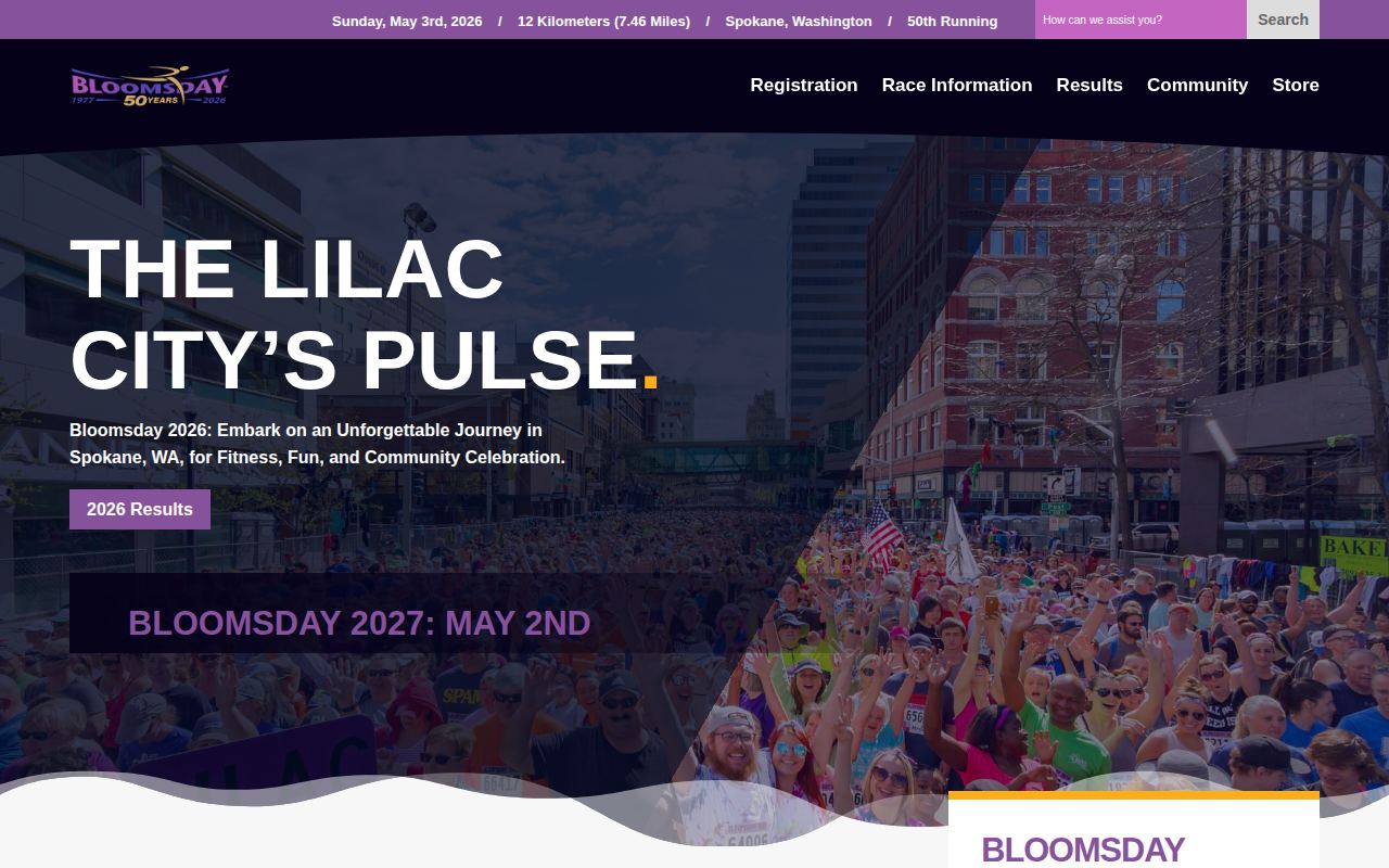 Lilac Bloomsday Run