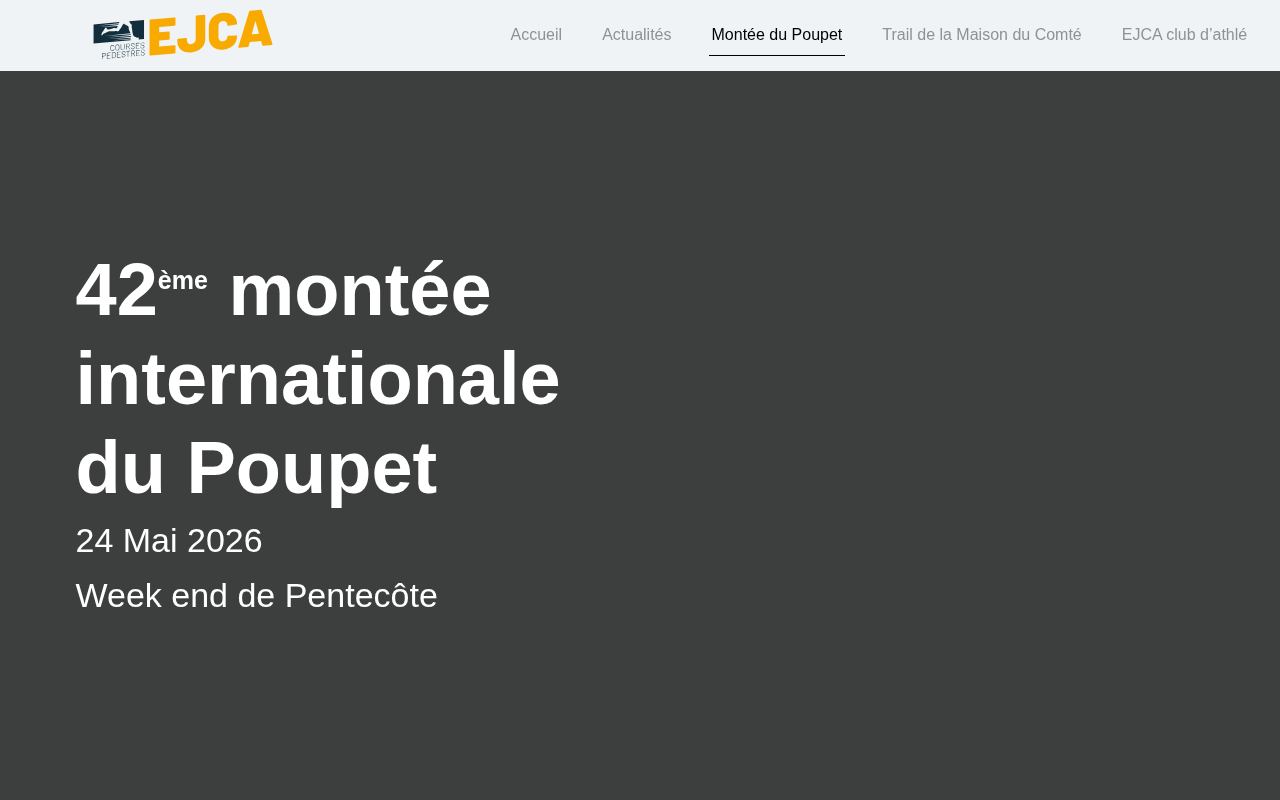 Montée Internationale du Poupet