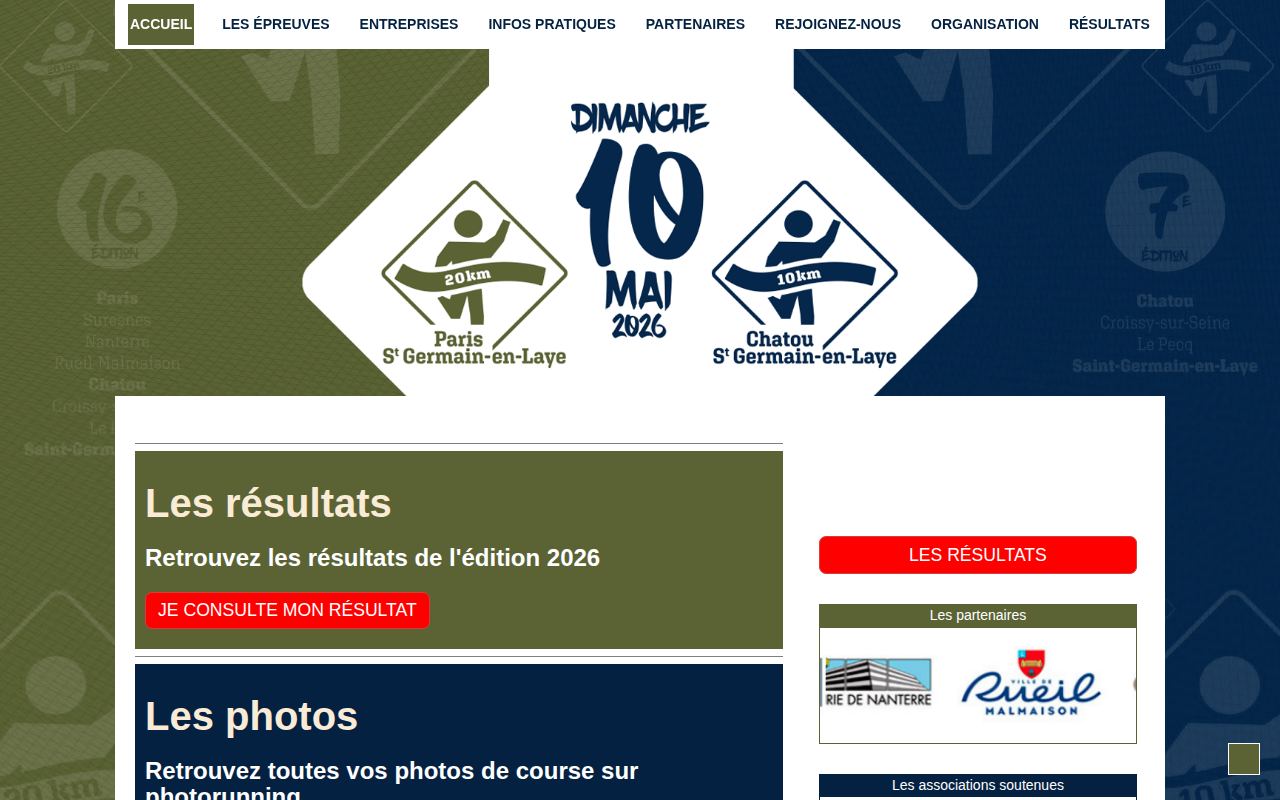 Paris-Saint-Germain-en-Laye la course