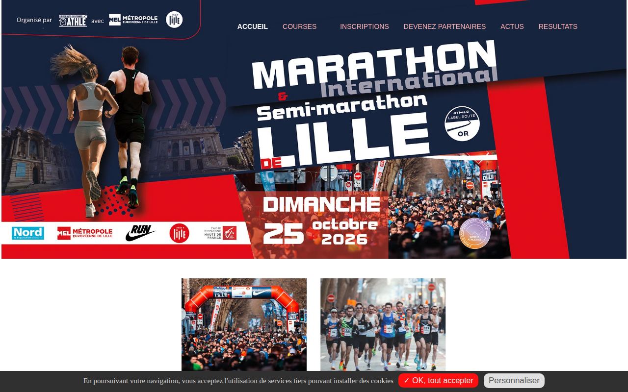 Marathon de Lille — Run In Lille