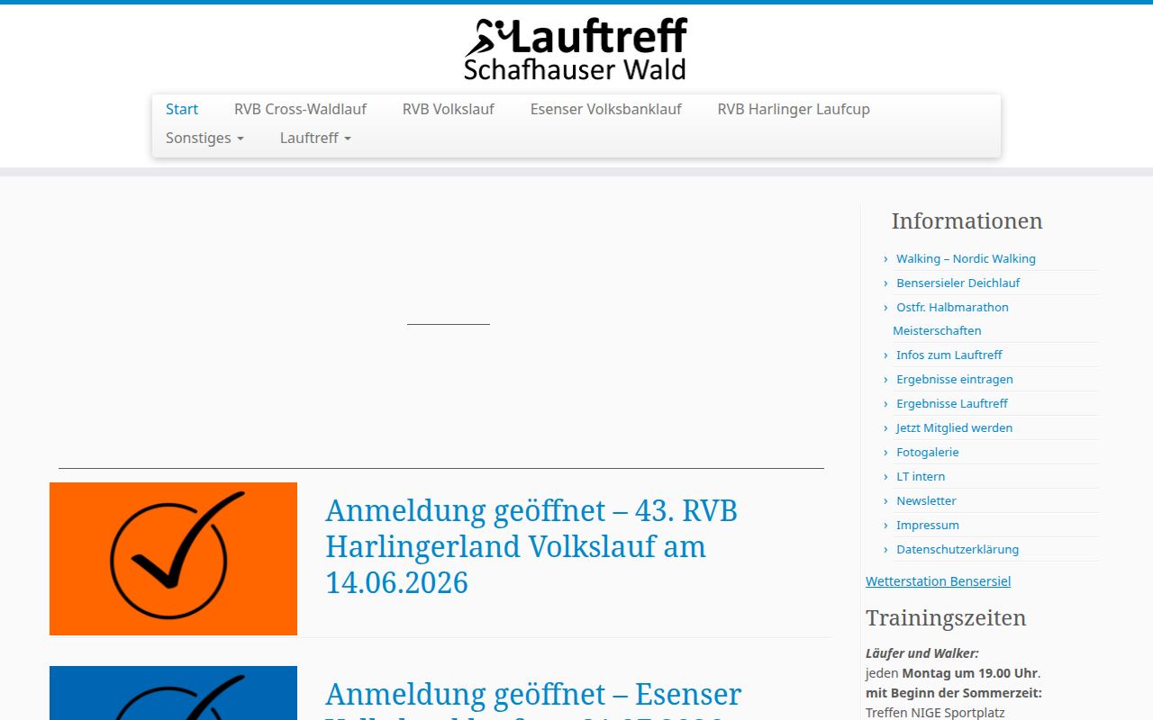 RVB Harlingerland Volkslauf