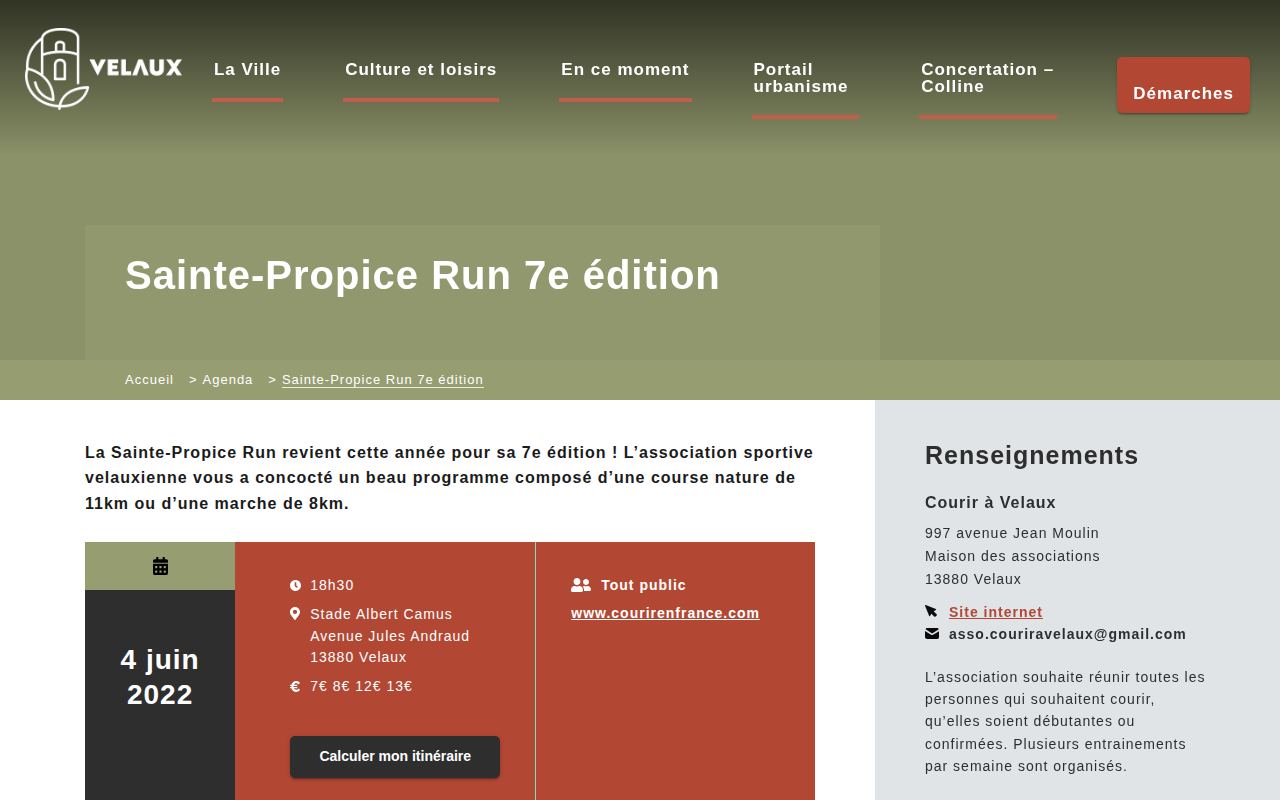 Sainte-Propice Run