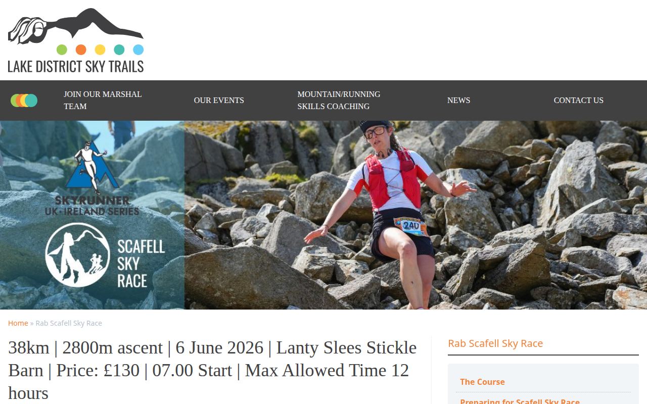 Scafell Sky Race