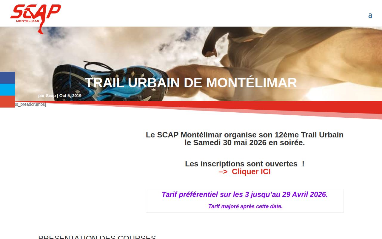 SCAP Trail Urbain Au Clair de Lune