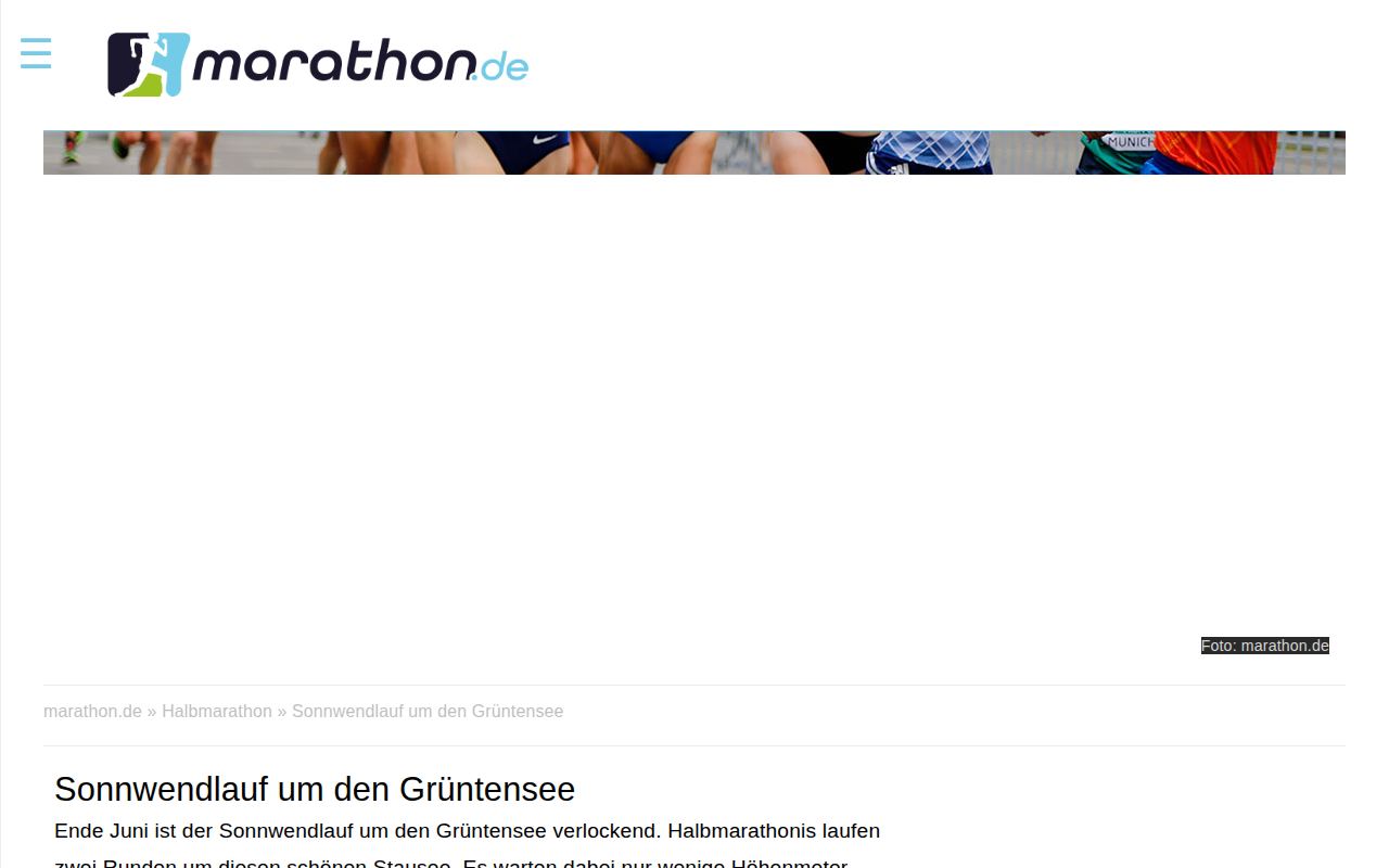 Sonnwendlauf um den Grüntensee