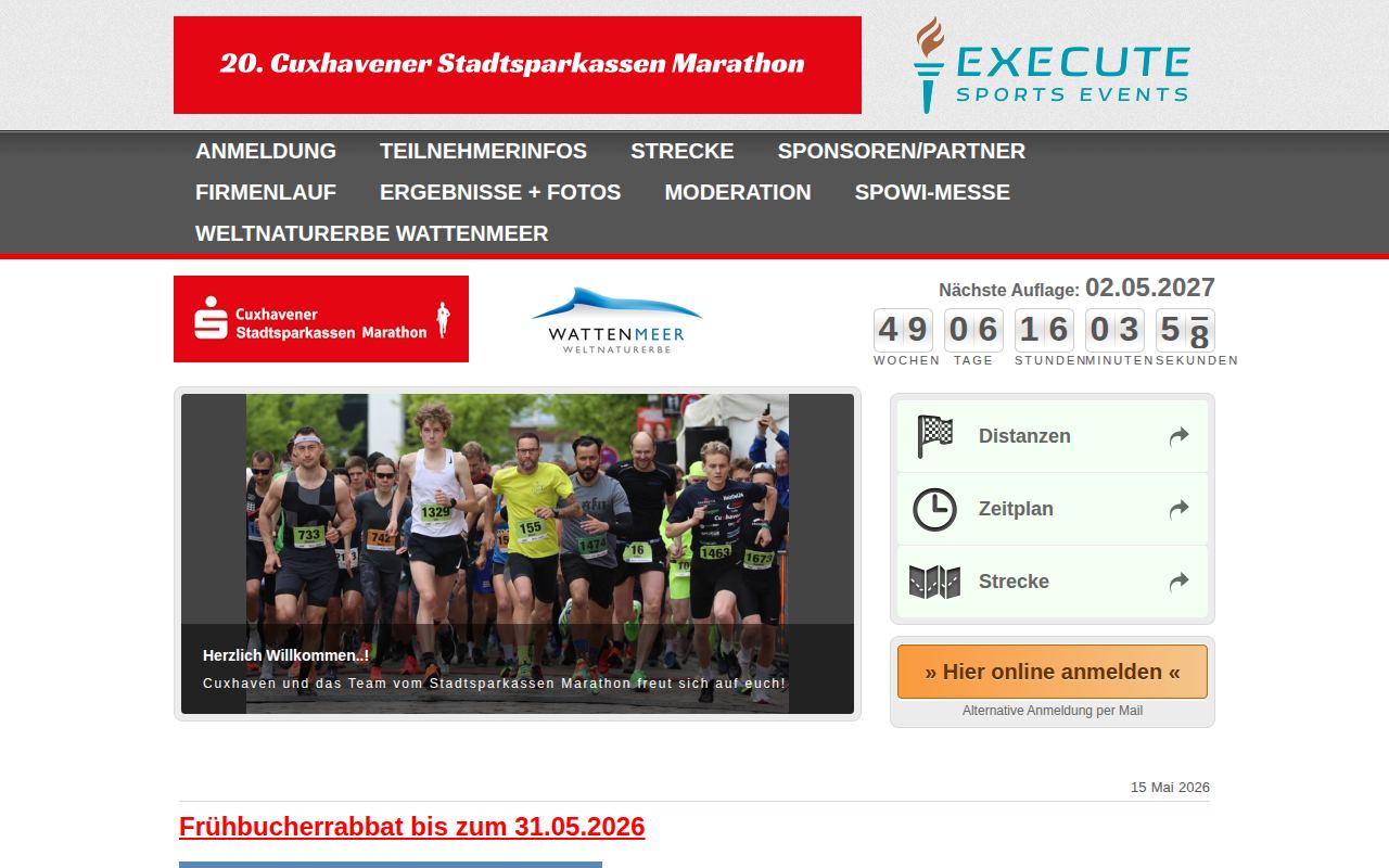 Sparkassen City Marathon Cuxhaven