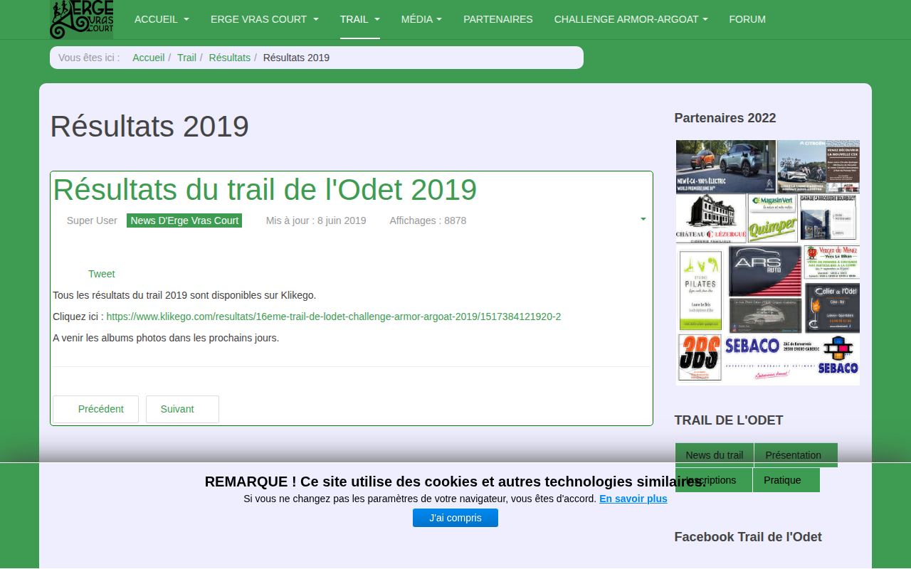 Trail de l'Odet