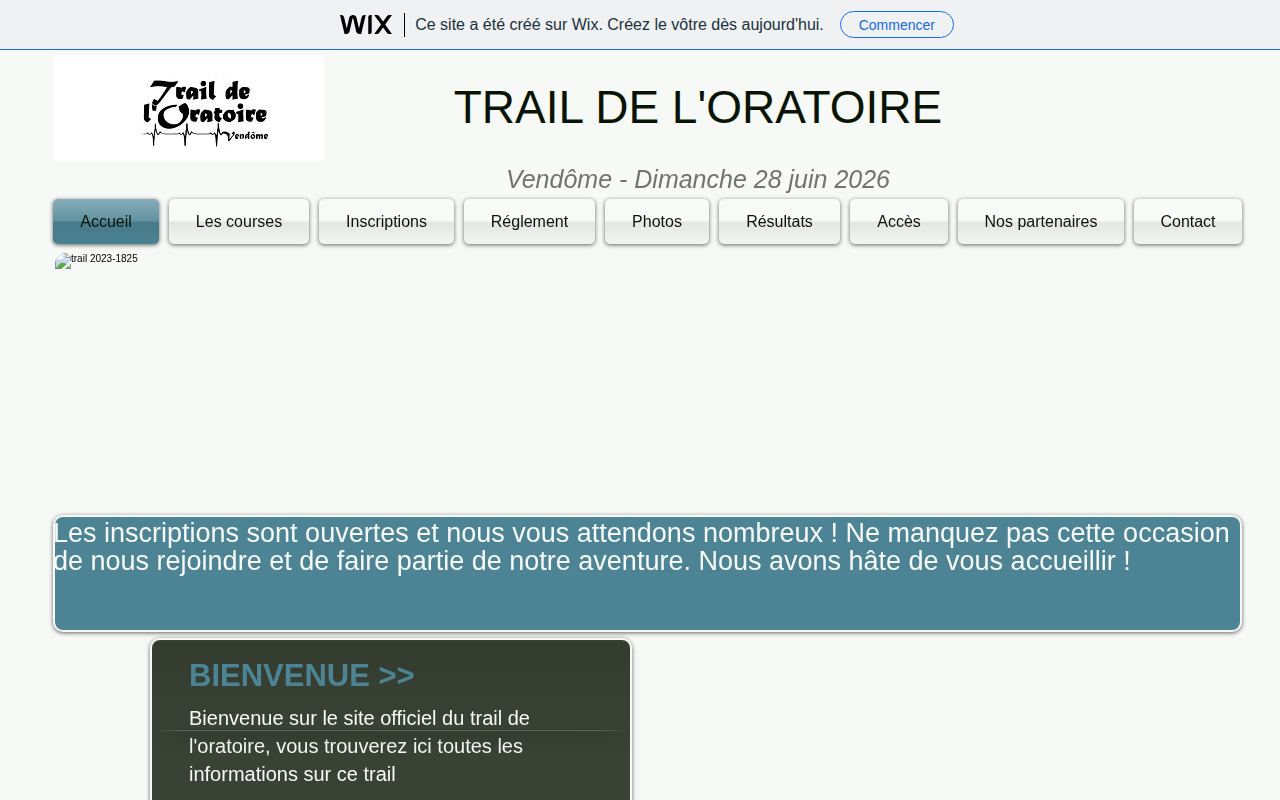 Trail de l'Oratoire