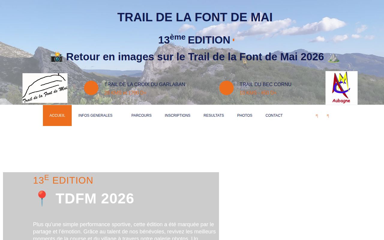 Trail de la Font de Mai