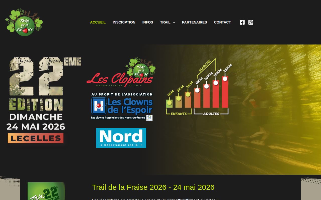 Trail de la Fraise