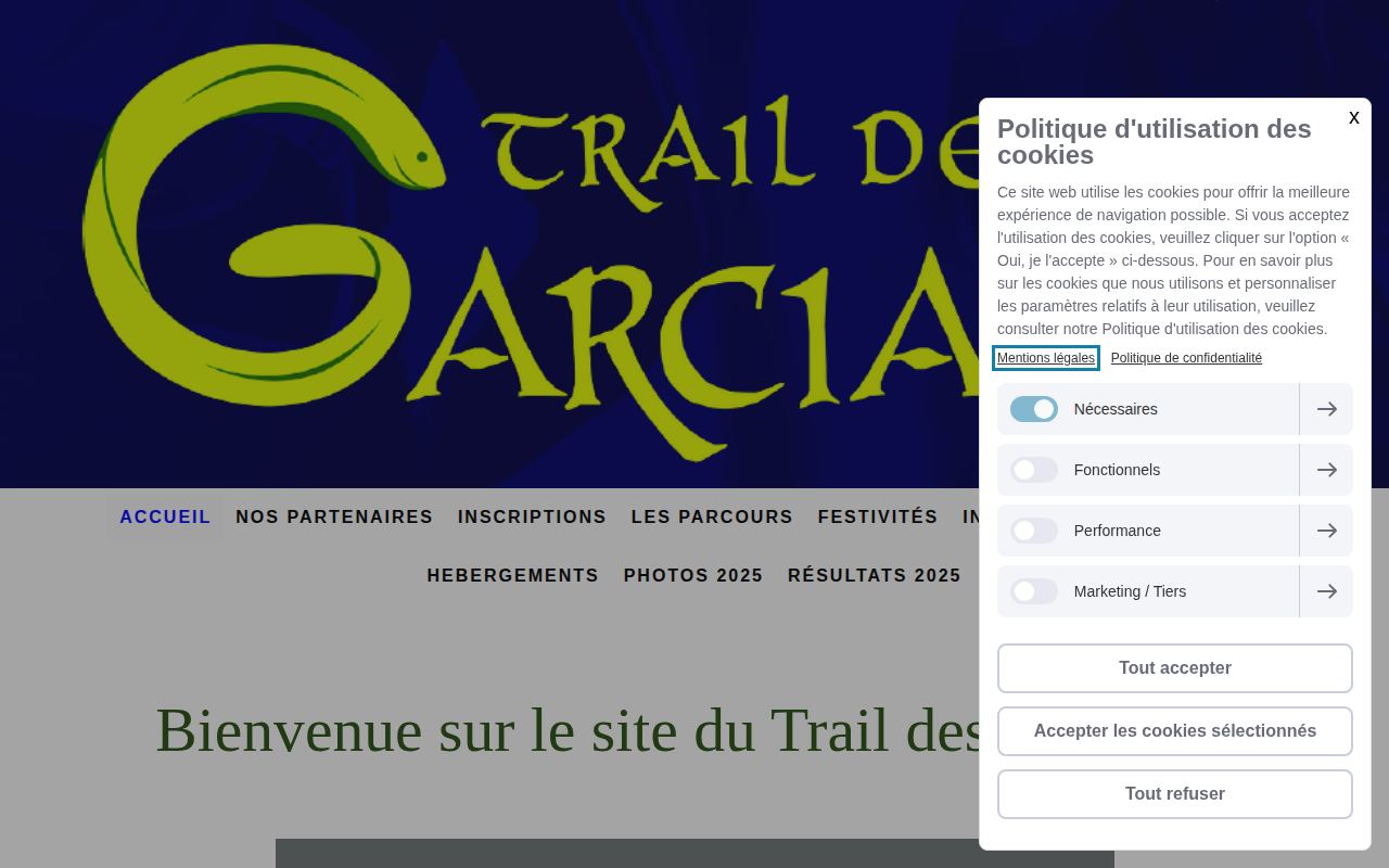 Trail des Garciaux