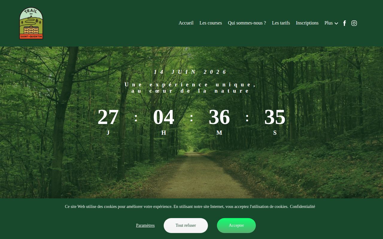 Trail du Saint Quentin