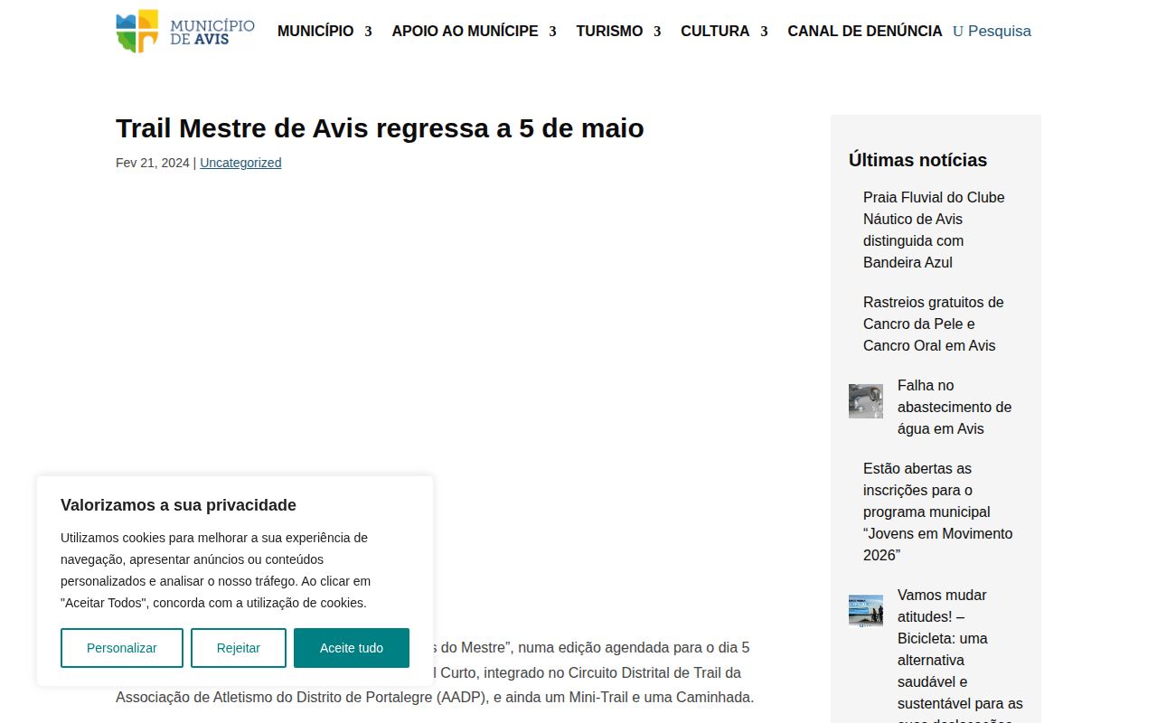 Trail Mestre de Avis