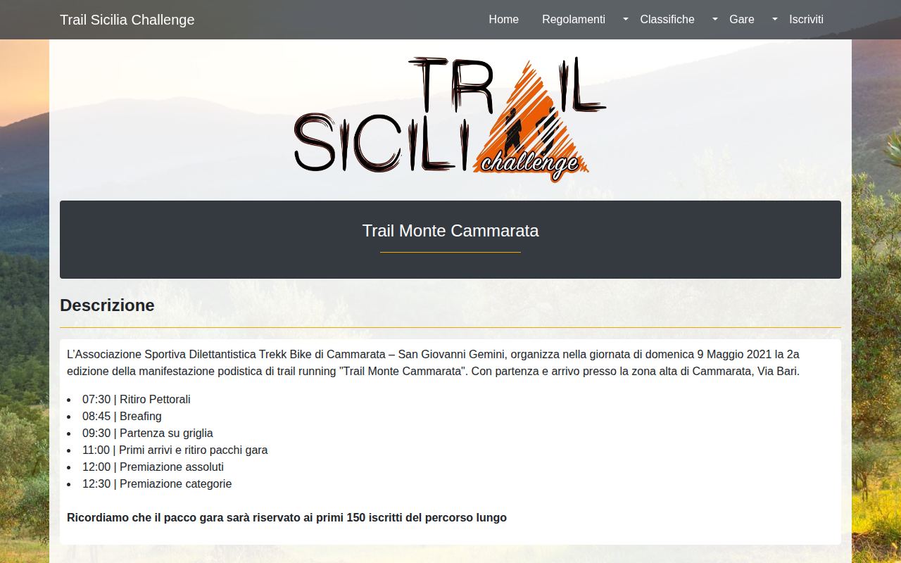 Trail Monte Cammarata