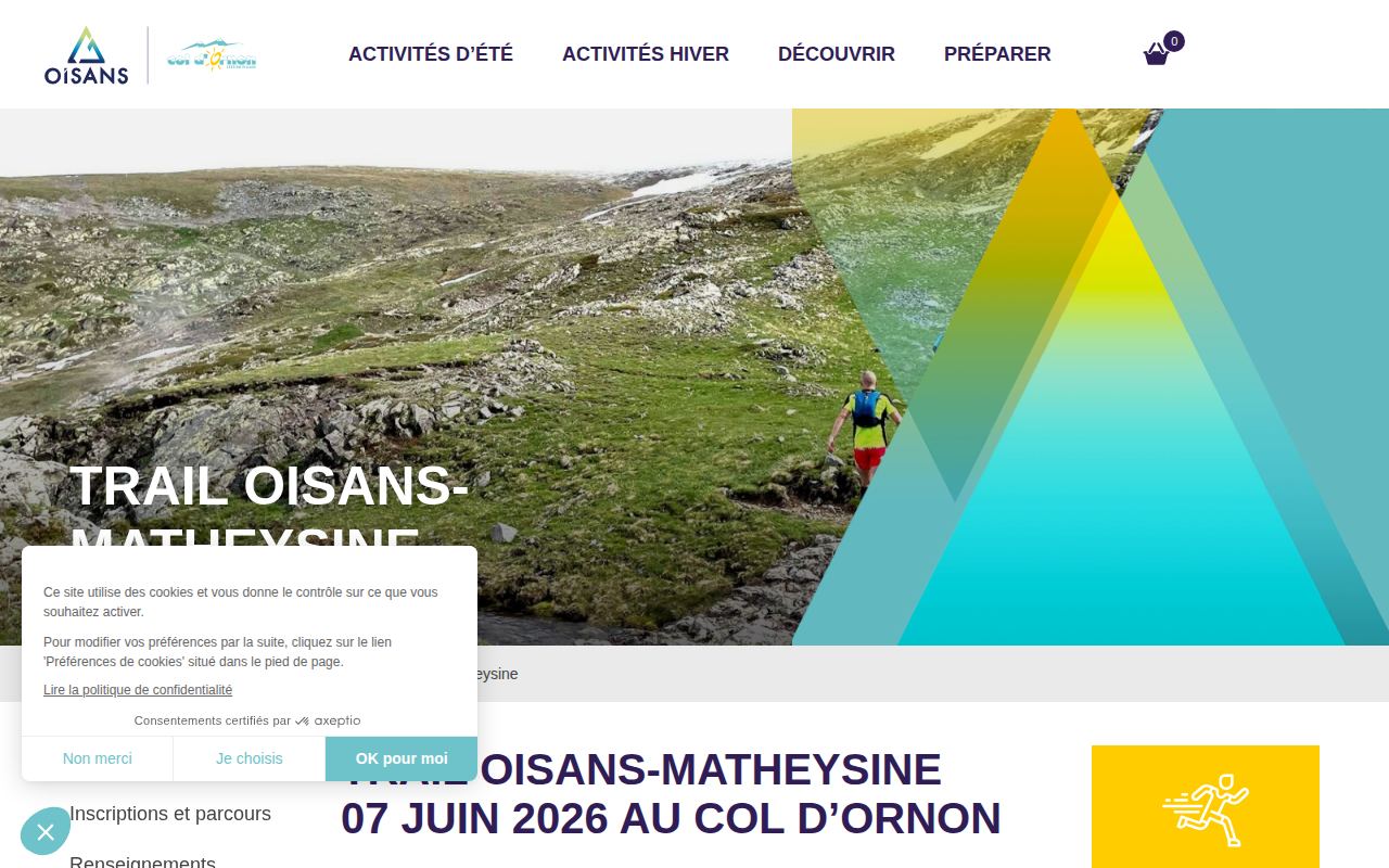 Trail Oisans-Matheysine