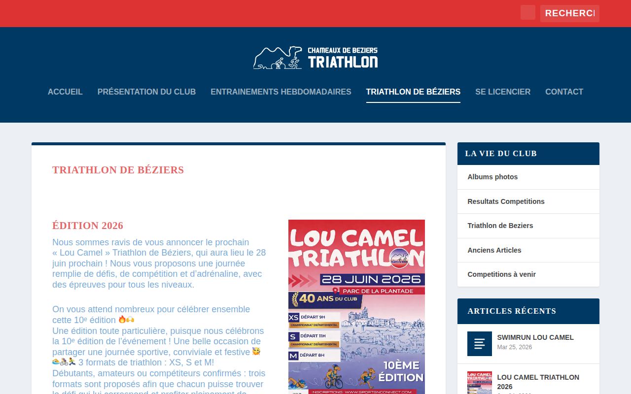 Triathlon de Béziers