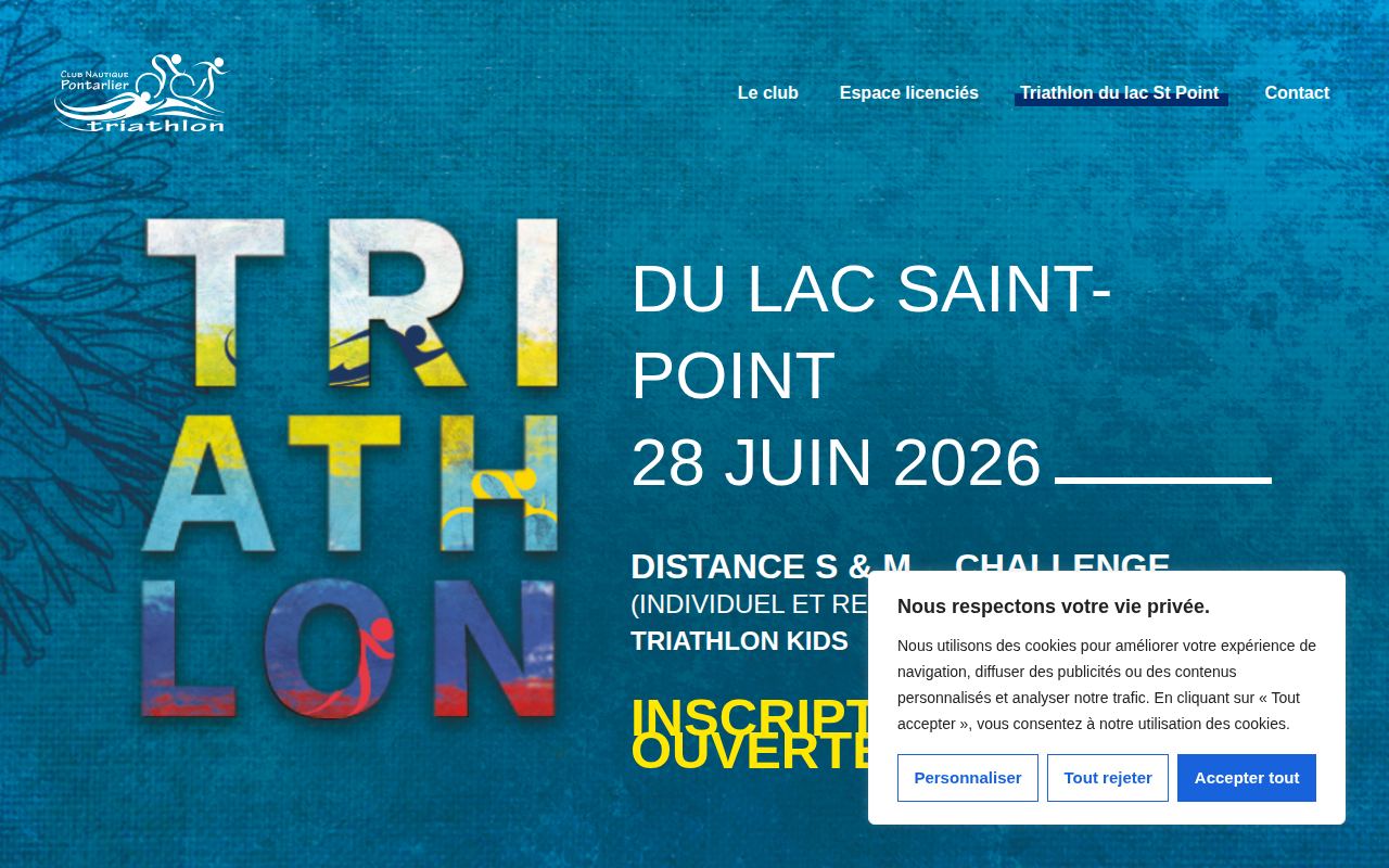 Triathlon du Lac Saint-Point
