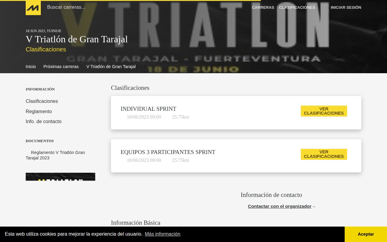 Triatlón de Gran Tarajal
