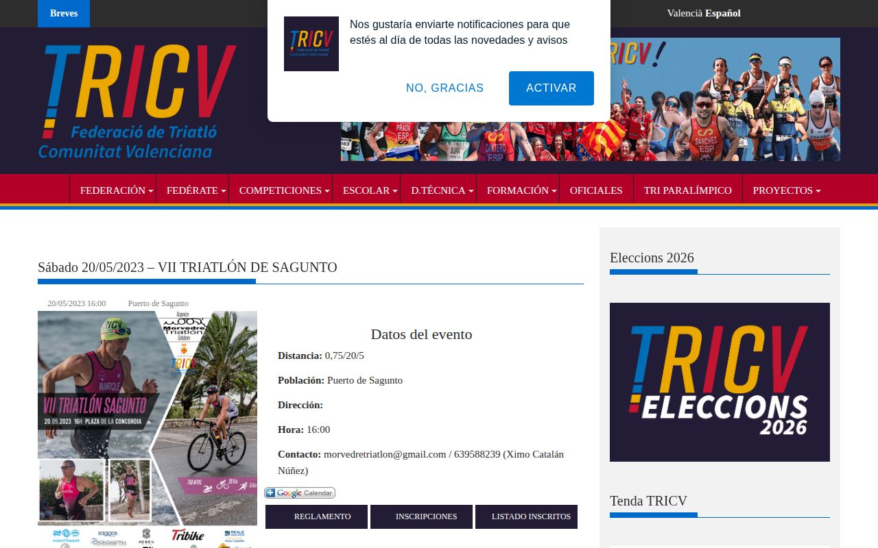 Triatlón de Sagunto