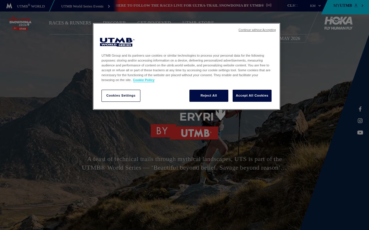 Ultra-Trail Snowdonia Eryri by UTMB®