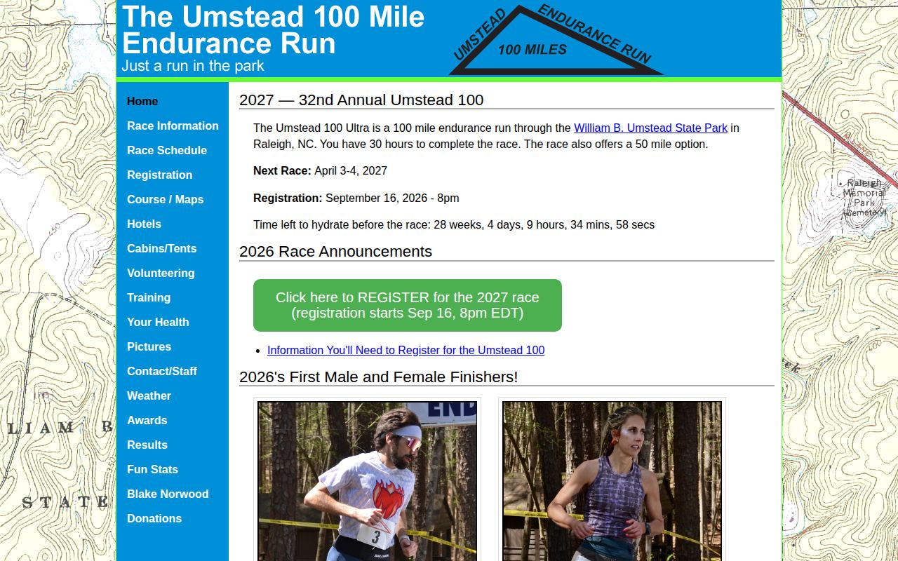 Umstead 100 Mile Endurance Run