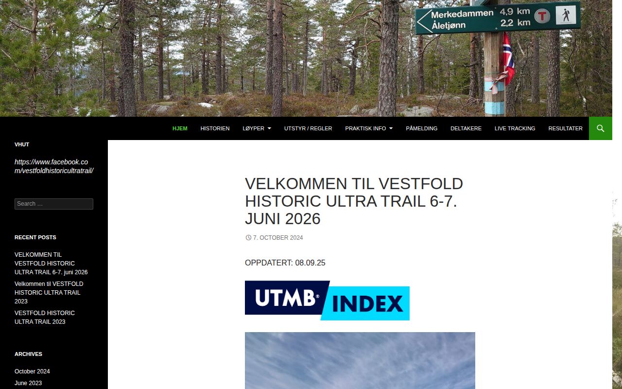 Vestfold Historic Ultra Trail