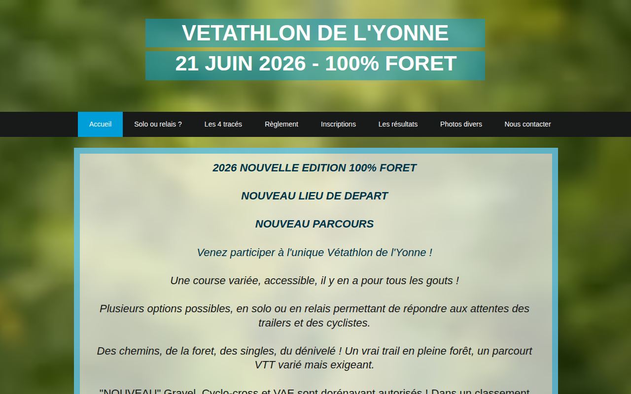 Vétathlon de l'Yonne