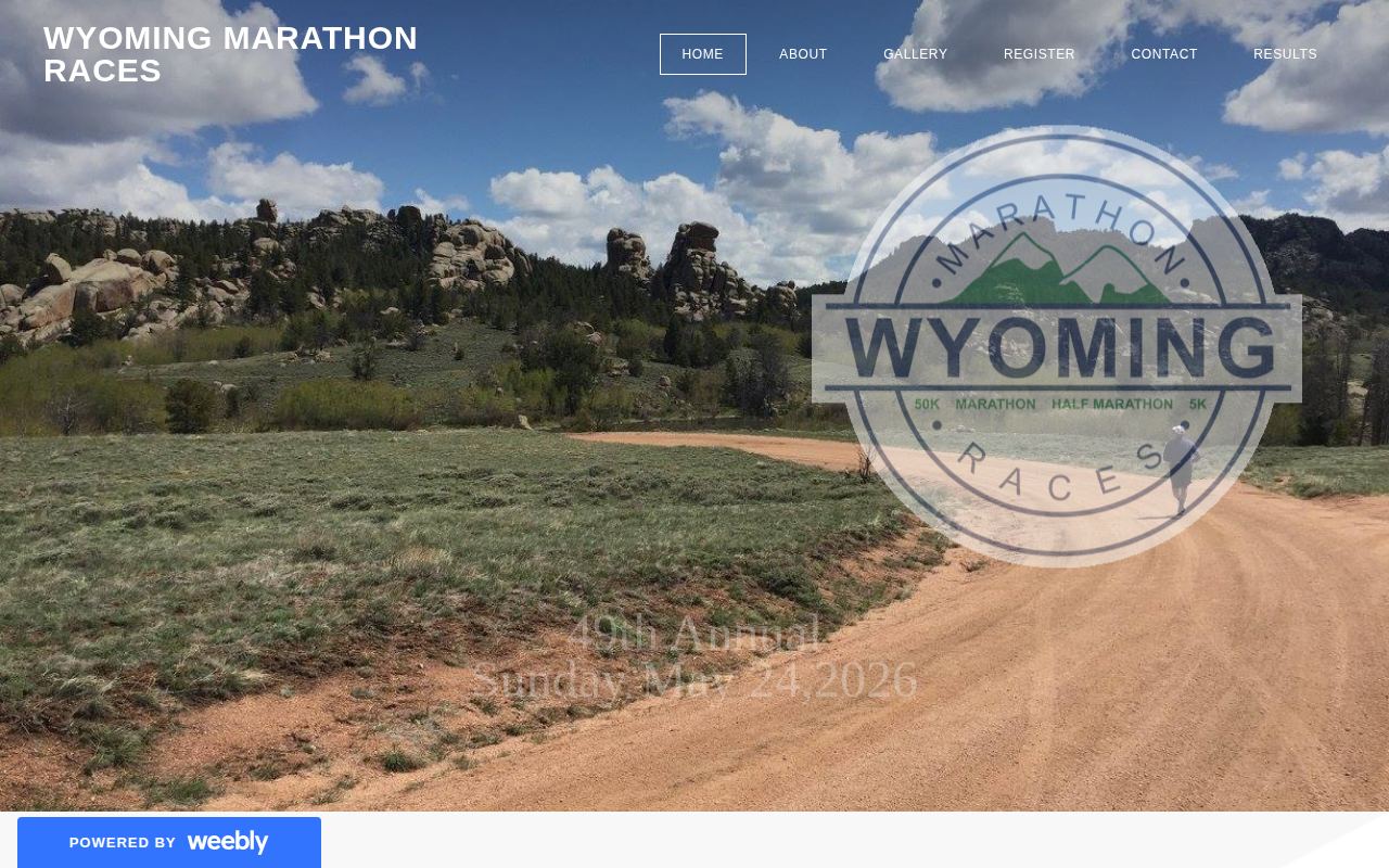 Wyoming Marathon Race
